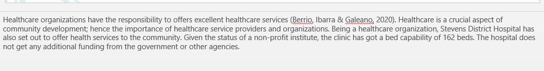 Explain how the strategic plan provides focus and direction for Stevens District Hospital.