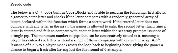 Hangman is a game where a player enters a letter and the game checks to see if that letter is within a secret word.