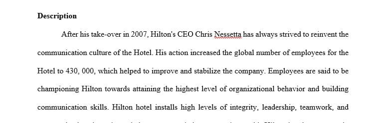 Identify an organization known to successfully apply the chosen organizational behavior concept to their organizational structure