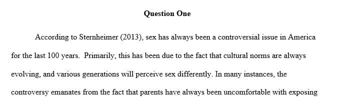 In what ways has sex been a controversial issue in American popular culture for nearly 100 years
