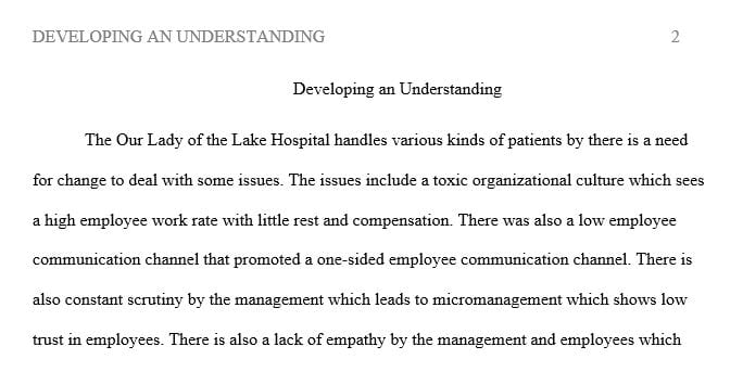 Justify which leadership style or approach would best support the organizational change.