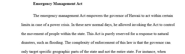 Research and share a law that is challenging to enforce in your home state Hawaii