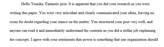 Shared power constitutes the third cornerstone of the collaborative ethic.