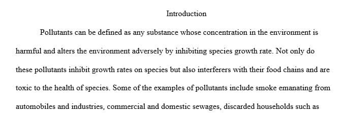 Thinking about the different types of pollutants and heat that can be effectively processed by our environment