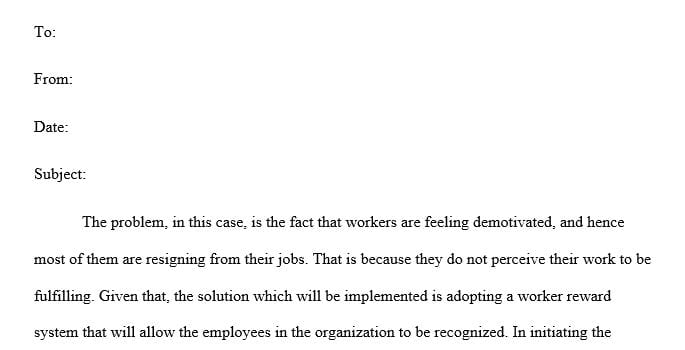 Write a 350- to 700-word summary memo explaining why your solution will be effective in resolving the change conflict