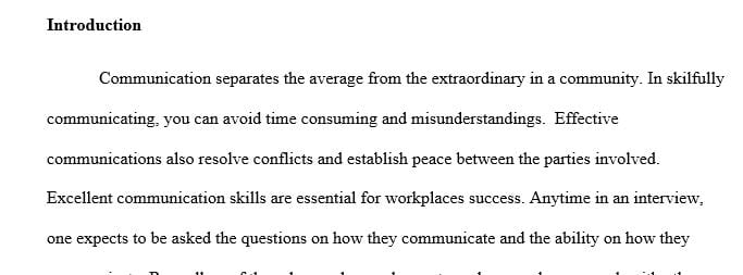 Write a 750-word paper discussing effective communication techniques of the case manager in conducting an interview.