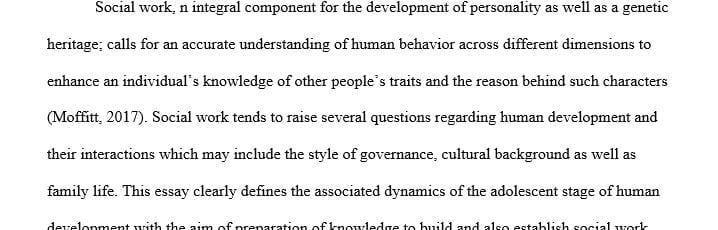 You have learned about some of the macro-level issues impacting human development