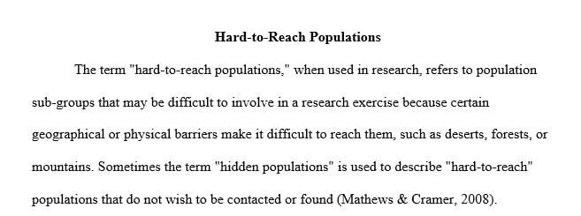 Briefly describe the difference between probability and non-probability sampling methods