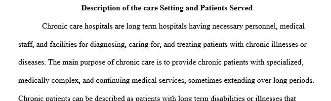Consider the role of the medical social worker in different health care settings.