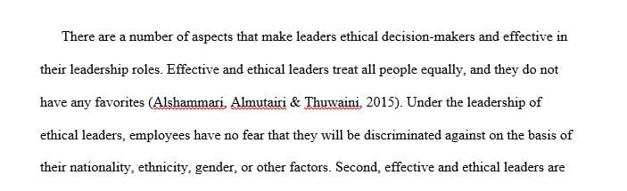 Decision-making is a constant process for those in leadership roles.