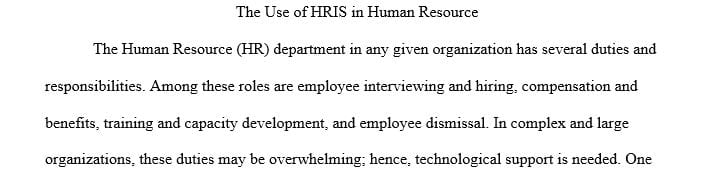 How HRIS software can support HR Departments