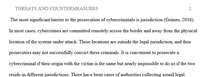 Internet-related crime occurs every minute. Cybercriminals steal millions of dollars with near impunity.