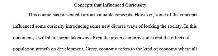 What were some of the concepts that made you curious or prompted you to look at the relationship between business and society differently