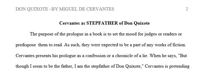 Why does he say so, and how does that statement relate to the different authorial voices found in the book