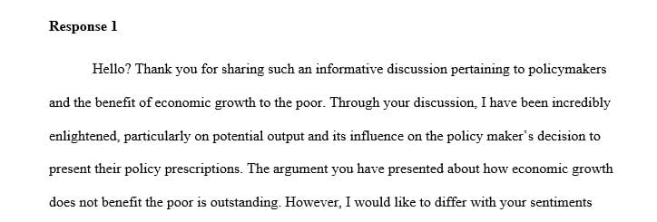 Would policymakers present their policy prescriptions to increase real output any differently than if the economy were far from potential output