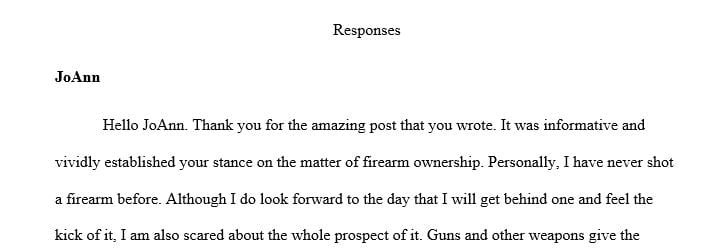 Write a 100 word response for each and must include Biblical Integration.