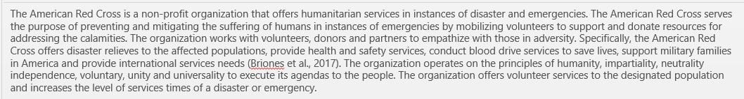 A nonprofit organization may use a variety of methods to differentiate its products and services.