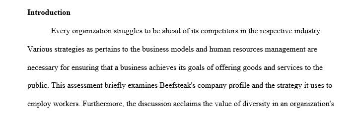 Analyze Beefsteak’s company profile and business model.