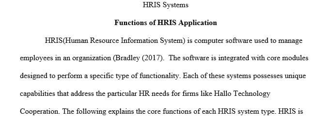 Examine how human resource information systems can be used to support job analysis