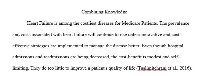Heart failure across the United States continually tops the list on the costliest diseases the population battles