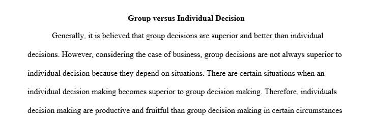 Modern businesses are greatly impacted by teams and group work.