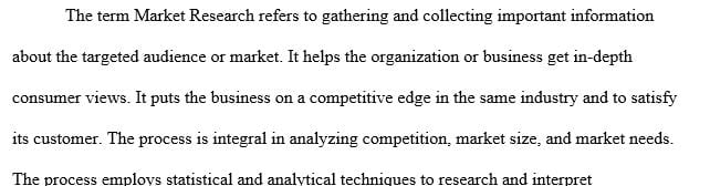 Overview describing the importance of the research topic to current business and professional practice in your own words.