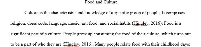 Pick a food culture whose restaurant you have never eaten at or cuisine you have never tried