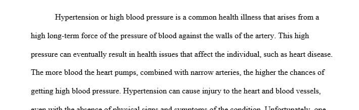 Write about the pathophysiology of the three diseases and the signs and symptoms.