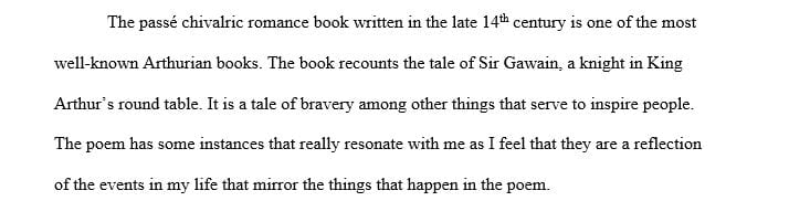 You have been introduced to three important Middle English genres of the Middle Ages