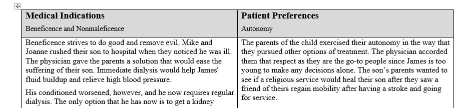 Formalize the four principles and four boxes approach and the four-boxes approach by organizing the data from the case study