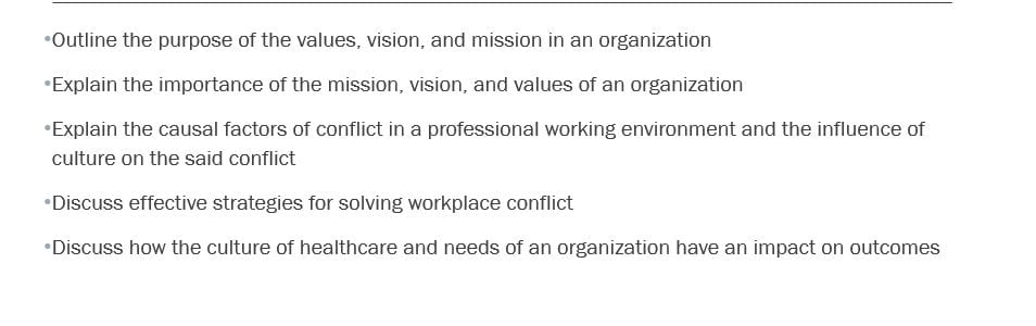 Prepare a 10-15 slide PowerPoint presentation that examines the significance of an organization's culture and values.