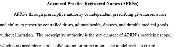 Discuss the role of the APRN in administering and dispensing drugs under the federal drug classification and schedules.