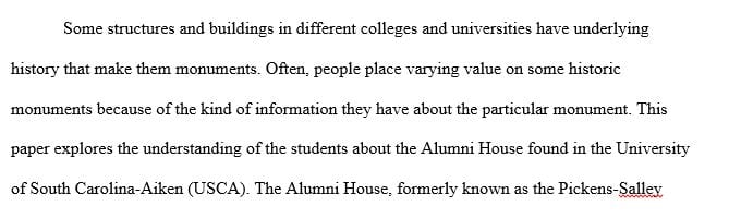 Explore and understand the feelings and attitudes about the Alumni House (from a student perspective)