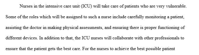 How could you contribute to an interprofessional team and patient outcomes through nursing actions