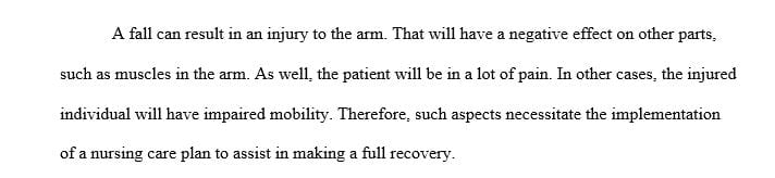 Nursing care plan complete according to the nursing process.