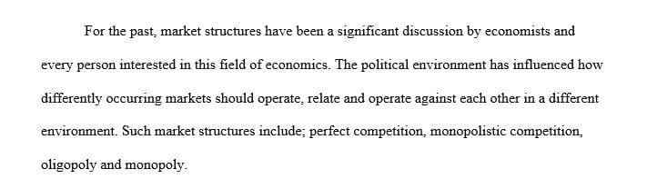 Explain the price elasticity of demand in your company’s market structure and its effect on your company’s pricing decision.