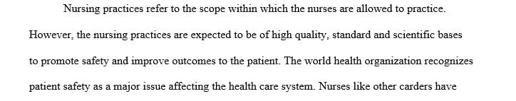 How can the commitment to quality improvement be integrated throughout all roles and at all levels of professional nursing practice