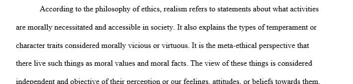 What do realists and anti-realists believe about the nature of values, norms, and values.
