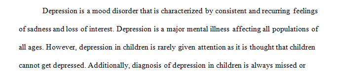 Assessing and Treating Pediatric Patients With Mood Disorders