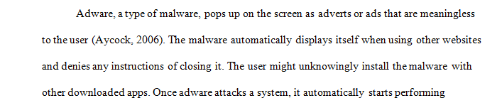 Cybercriminals use many different types of malware to attack systems