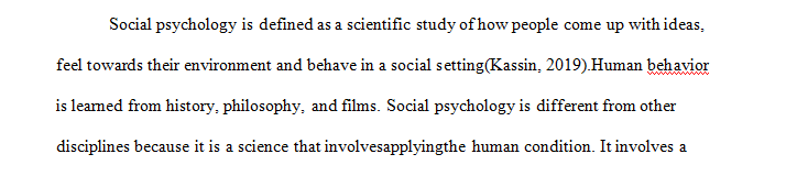 Describe the current trends in social psychology today.