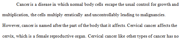 Discuss and describe the screening recommendations for the following
