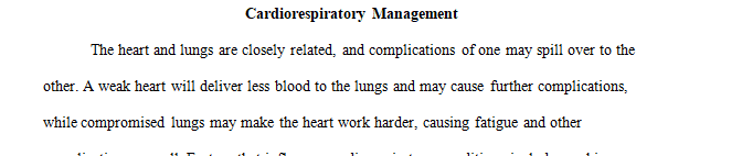 Discuss what resources are often necessary for nonacute care for cardiorespiratory issues.