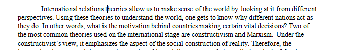 For Marx human history has been a struggle to satisfy material needs and to resists class domination and exploitation