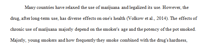 Is chronic marijuana smoking harmful over a period of time