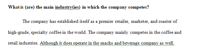 Research a company with stockholder reports available.