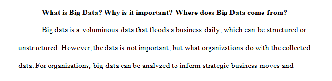 What are the critical success factors for Big Data analytics