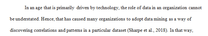 Discuss the industry standards for data mining best practices.
