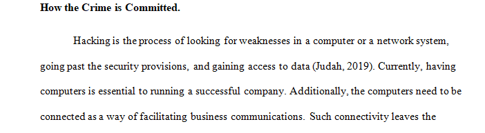 Research a recent business crimes