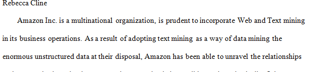 Text mining is defined as an artificial intelligence (AI) technology that uses natural language processing